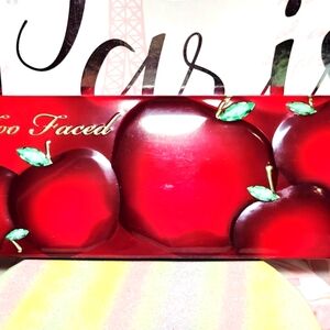 Too Faced Apple Red Eyeshadow Palette